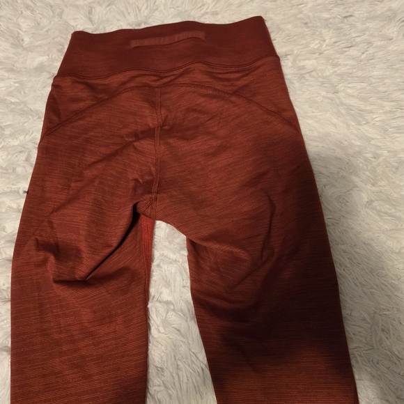 Outdoor Voices Techsweat Zoom Leggings Size XS Color Orange/Red - Picture 9 of 10